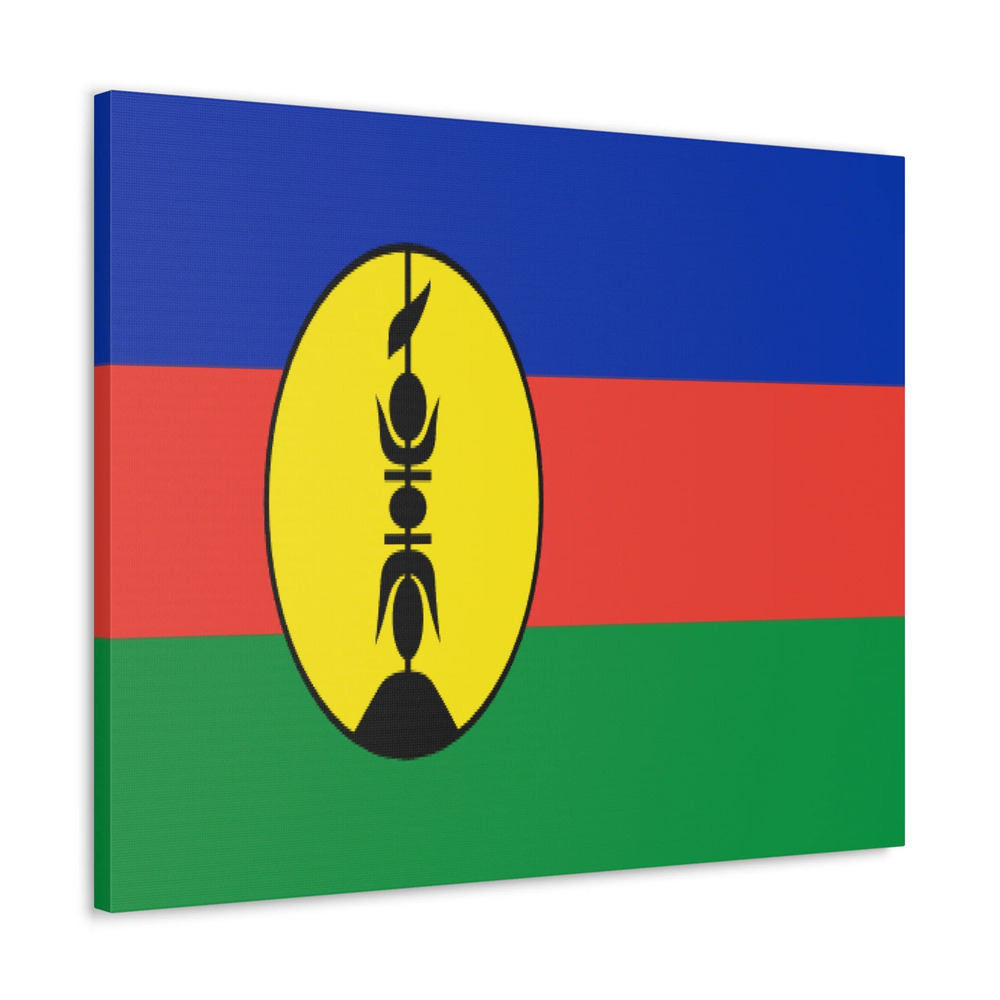 New Caledonia Country Flag Canvas Vibrant Wall Art Unframed Home Decor